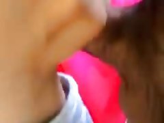 Asian Babe Blowjob Outdoor 